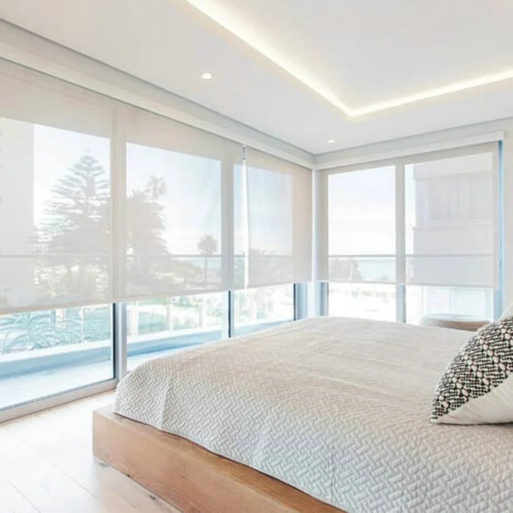 Luxury blind installation project villa Dubai