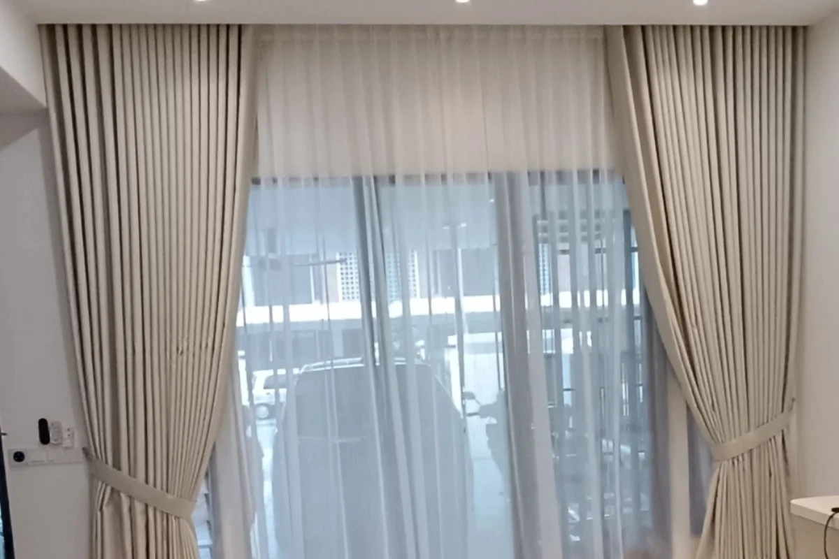 Luxury curtains bespoke interior design Dubai