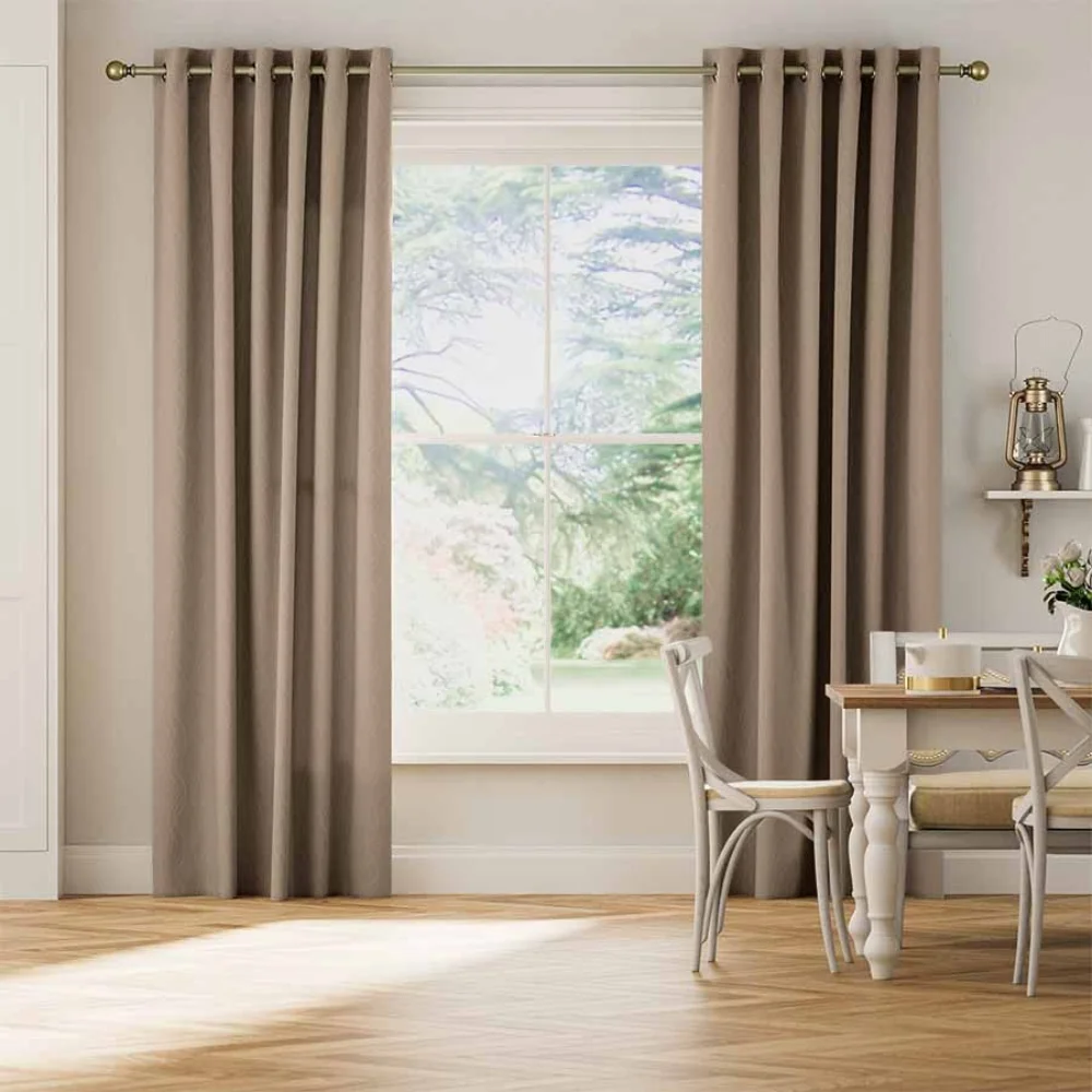 Luxury custom window curtain project Dubai