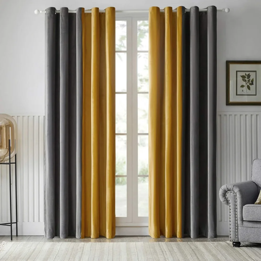 Luxury eyelet curtain project completed Dubai