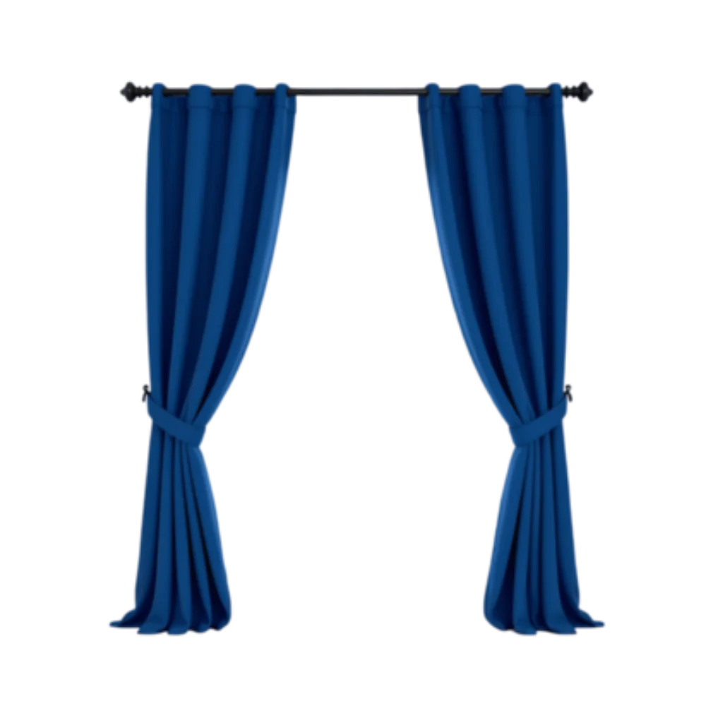 Luxury eyelet curtains elegant design Dubai
