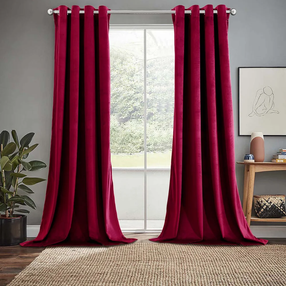 Luxury velvet curtain project completed Dubai