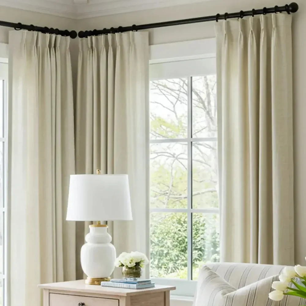 Luxury wool curtains elegant Dubai