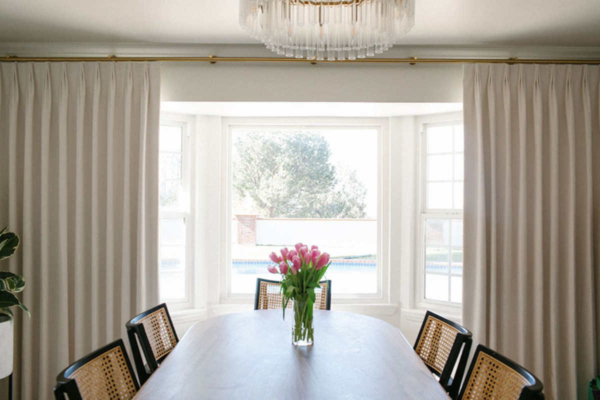 Modern velvet curtains affordable design Dubai