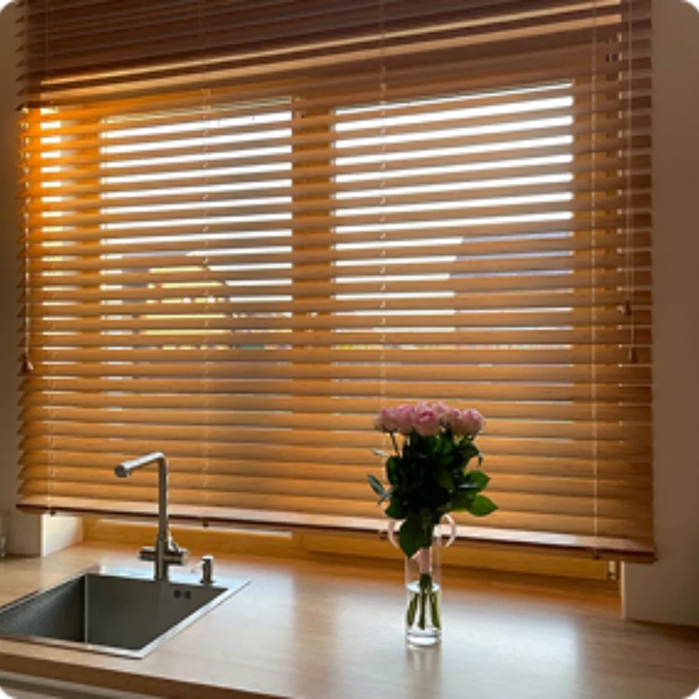 Modern bamboo blinds project Dubai