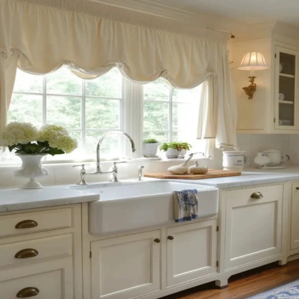 Modern kitchen curtain project completed Dubai