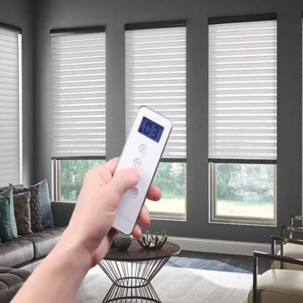 Motorized blinds smart design Dubai