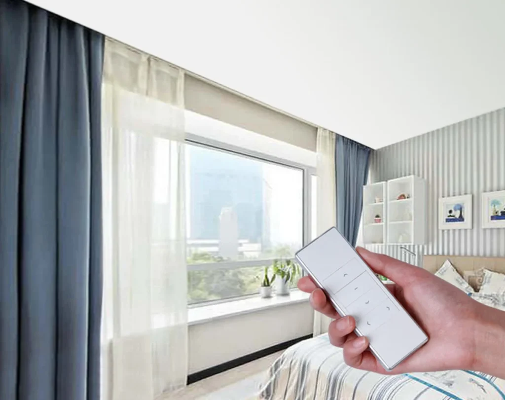 Motorized curtains rings Dubai design