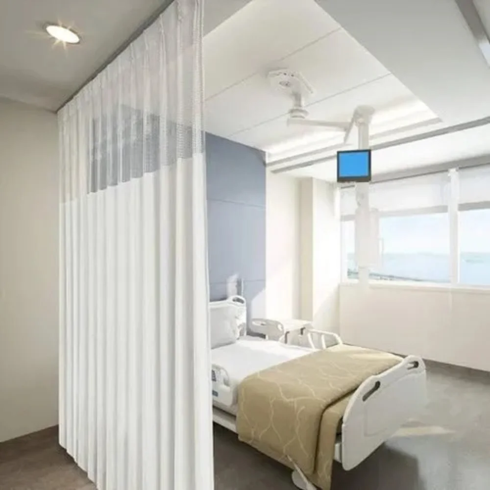 Motorized hospital curtains project Dubai