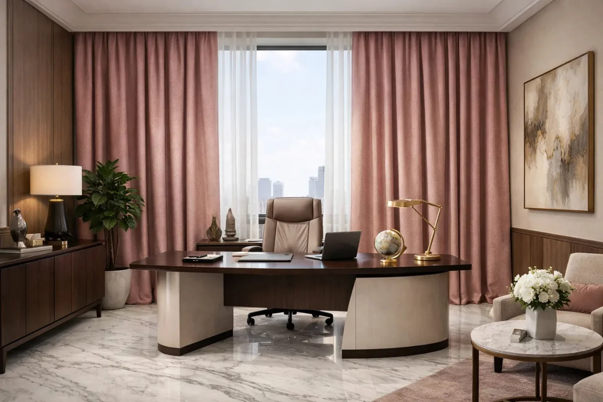 Natural fabric linen curtains Abu Dhabi