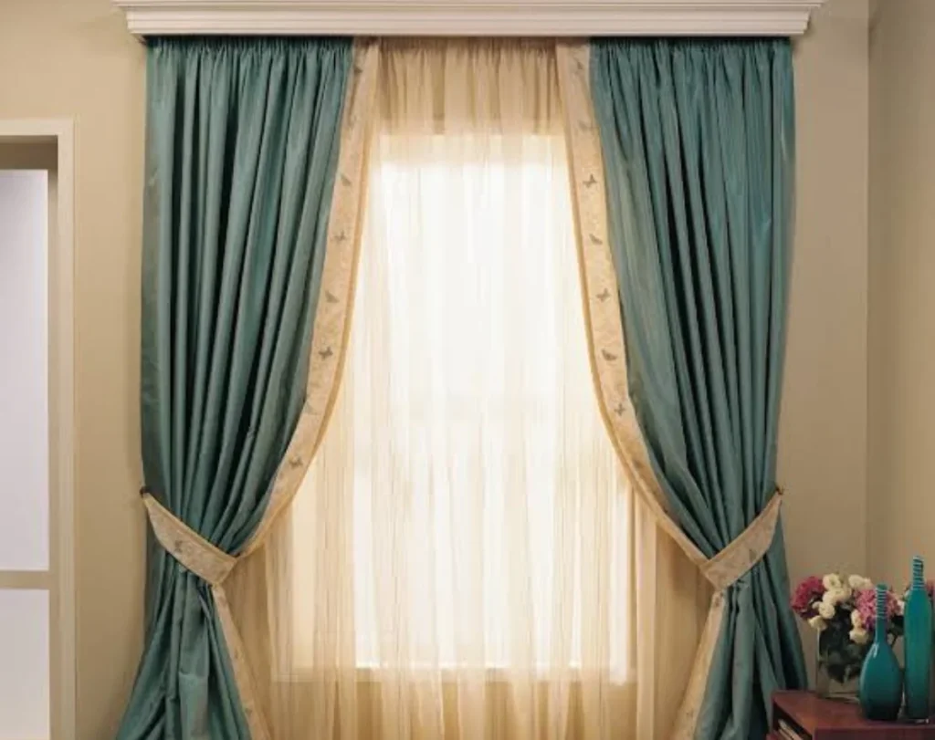 Nurseries pelmet curtains elegant Dubai design