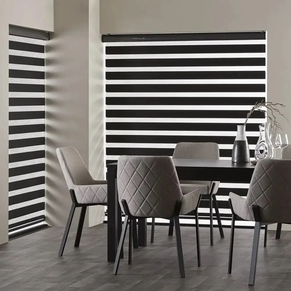 Office blind installation project Dubai