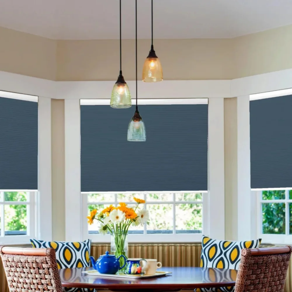 Office honeycomb blinds project Dubai