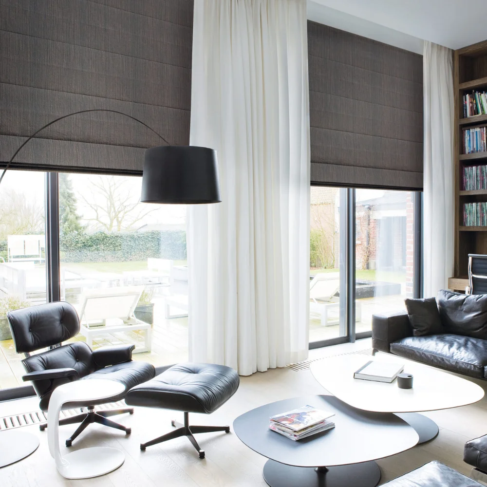 Office roman blinds project Dubai
