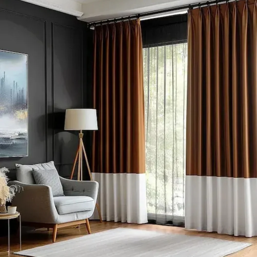 Office sound blocking curtain project Dubai
