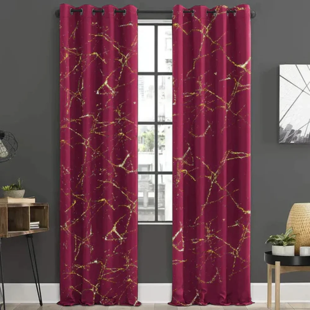 Office velvet curtain project completed Dubai