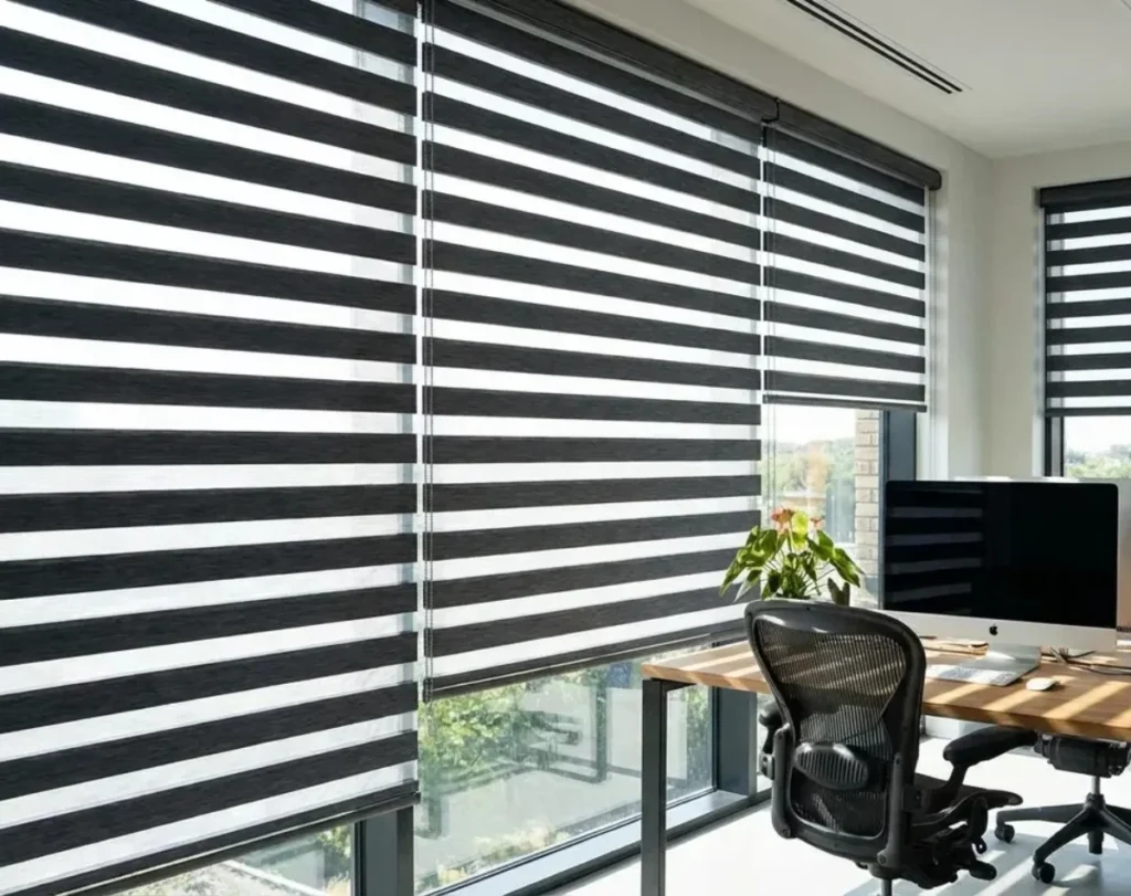 Office zebra blinds professional design Dubai