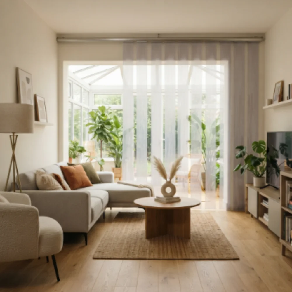 PVC curtains living room divider Dubai