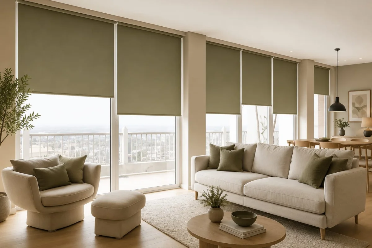Perfect blackout blinds stylish relaxing Dubai