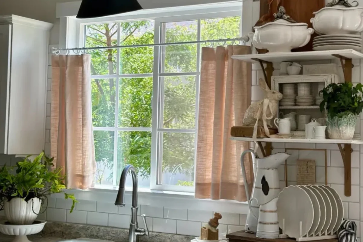 Perfect window curtains house kitchen design