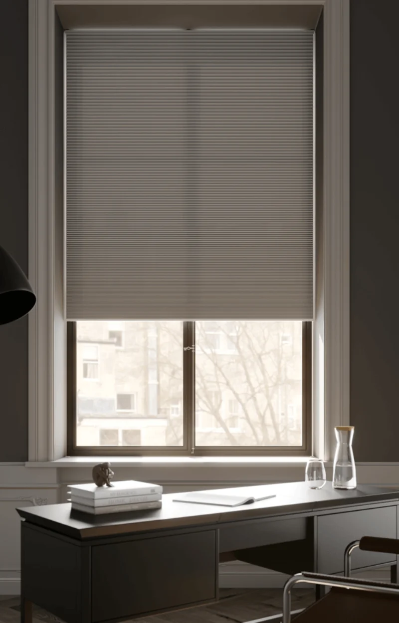 Professional aesthetics office curtains Dubai
