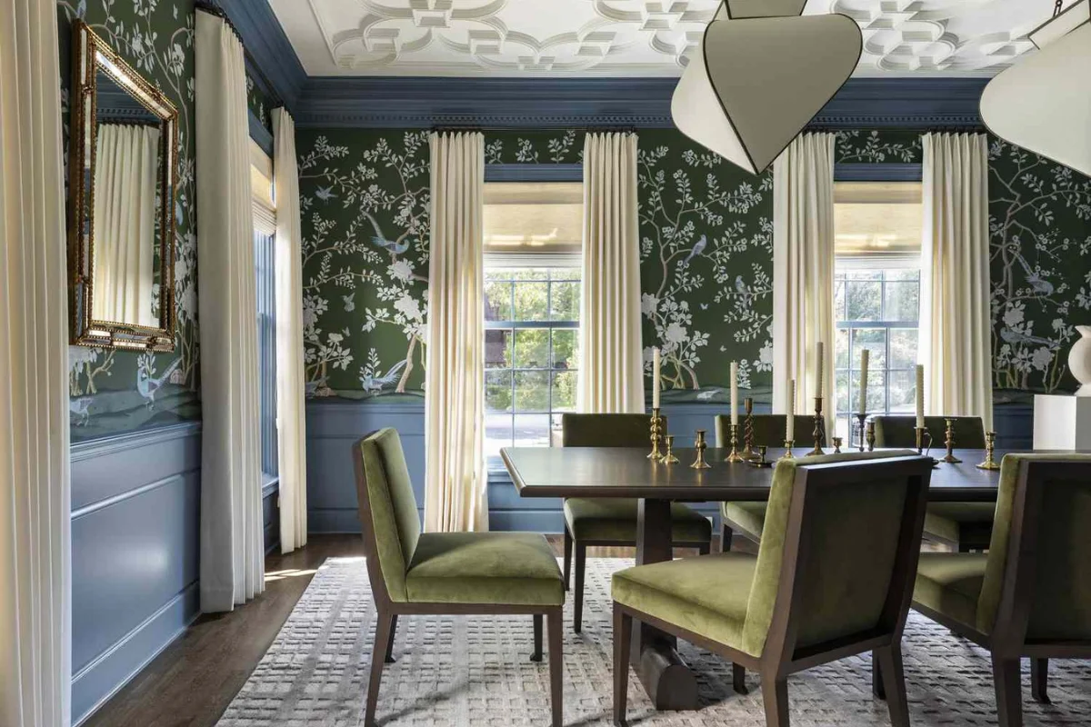 Professional dining room curtains installation UAE