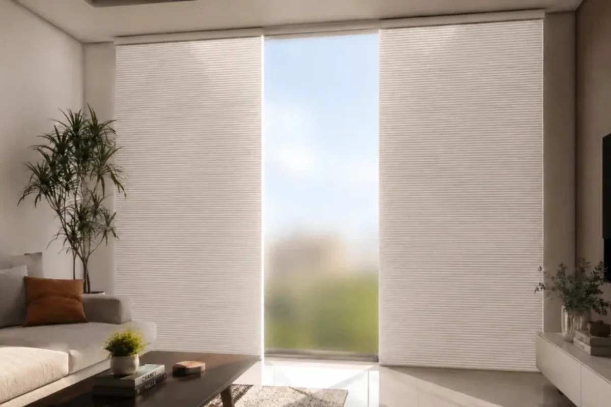 Professional honeycomb shades installation Dubai