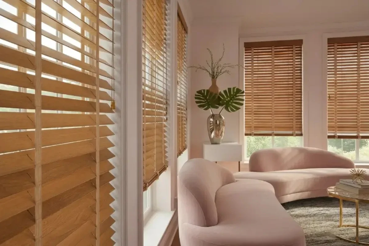 Professional wooden blinds installation Dubai
