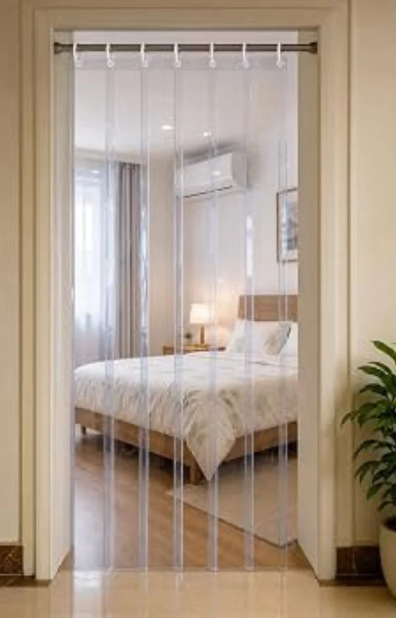 Quiet focused workplace curtains Dubai design