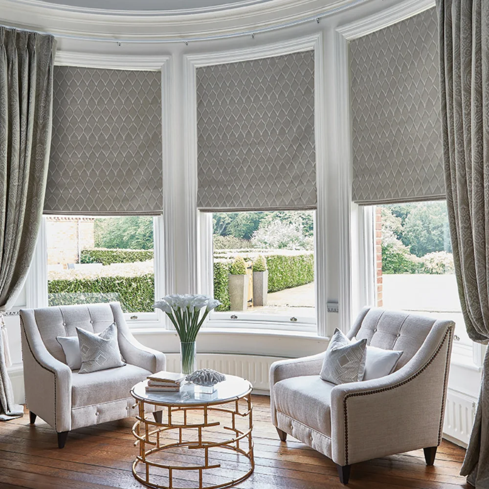 Roman window blinds project Dubai UAE
