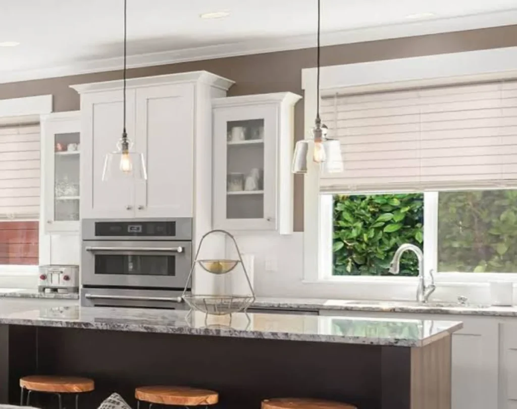 Traditional kitchen blinds classic design Dubai