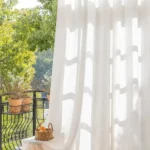 UV protection office sheer curtain window