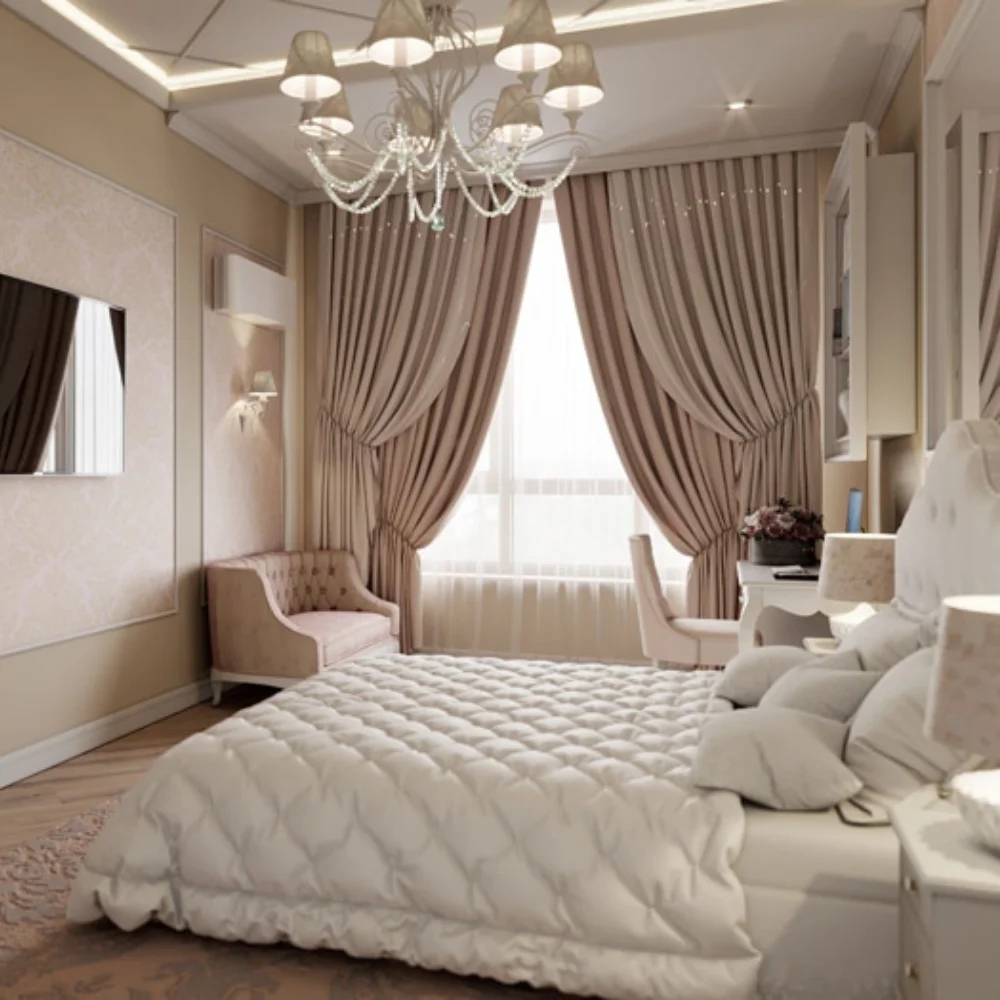 Velvet bedroom curtains range Dubai