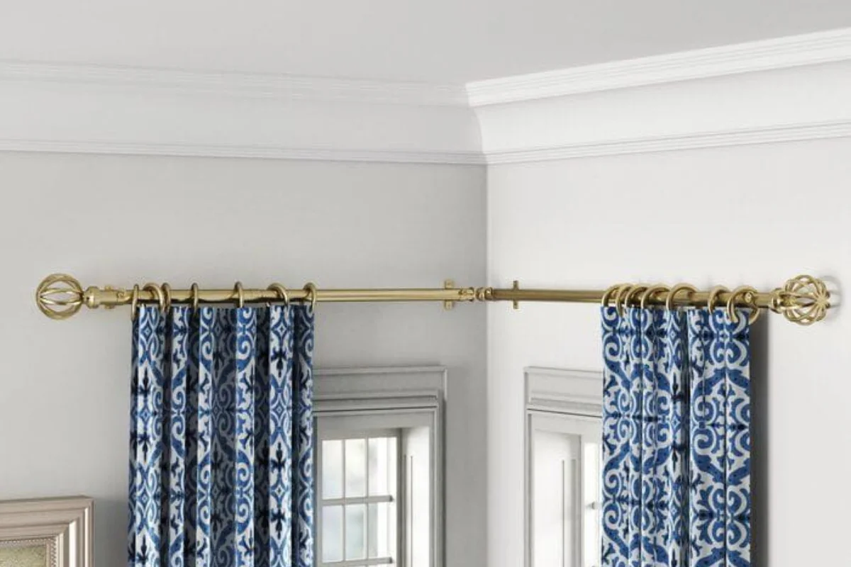 Versatile curtain rods every space Dubai
