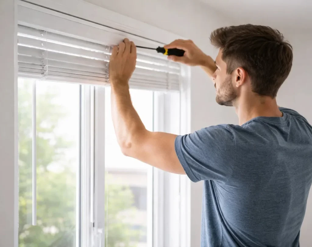 Villa blinds installation service Dubai