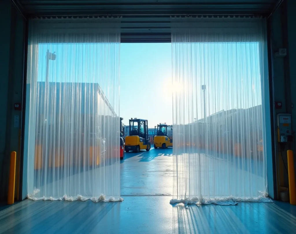 Warehouse PVC curtains industrial Dubai