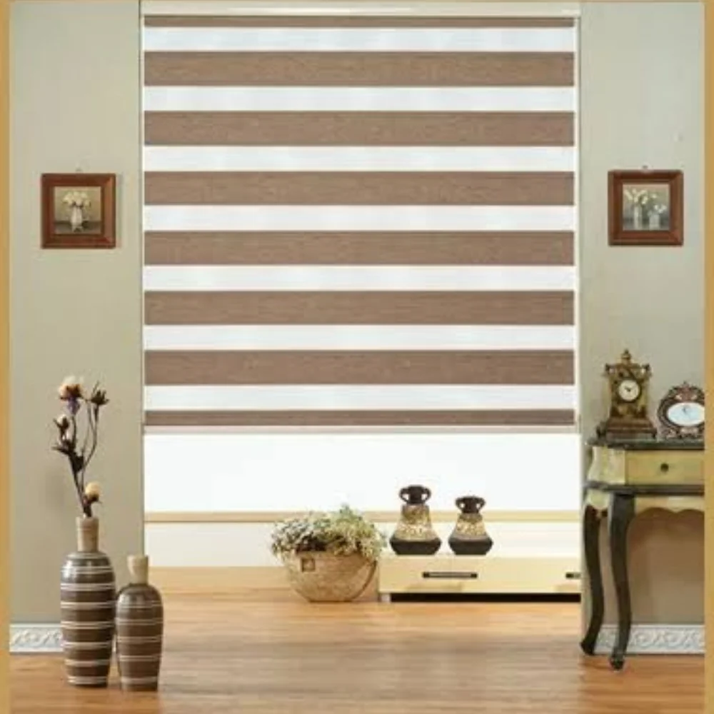 Zebra blinds installation project Dubai
